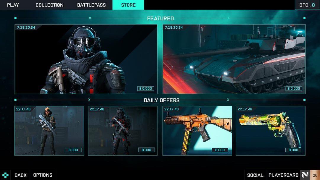 Battlefield 2042 - Store